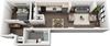 Storyline Apartments 1 Bedroom E Floor Plan